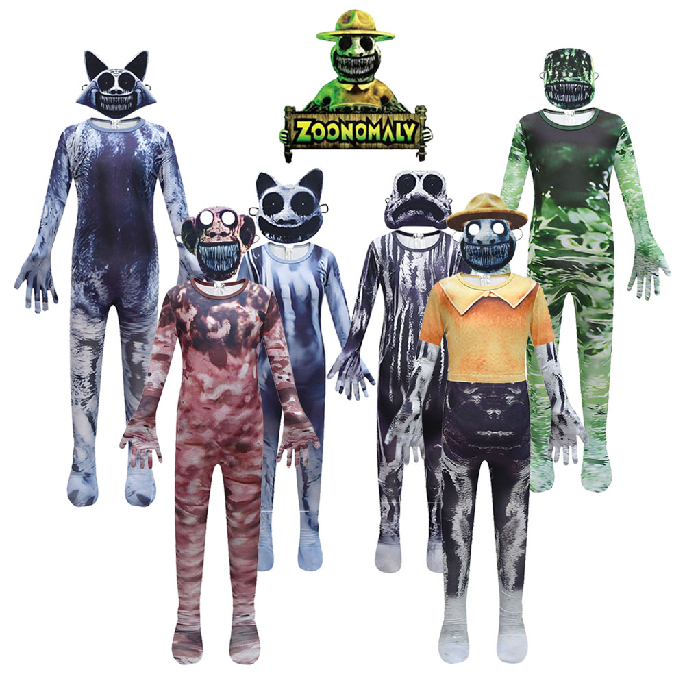 Zoo Party Games - Jogo de terror zoonomaly halloween cosplay