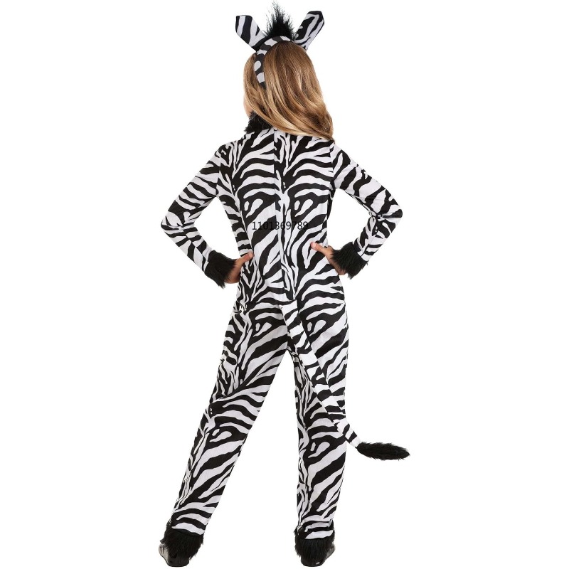 Fantasia de Zebra para Meninas - Zoo Party Games avaliação e preço
